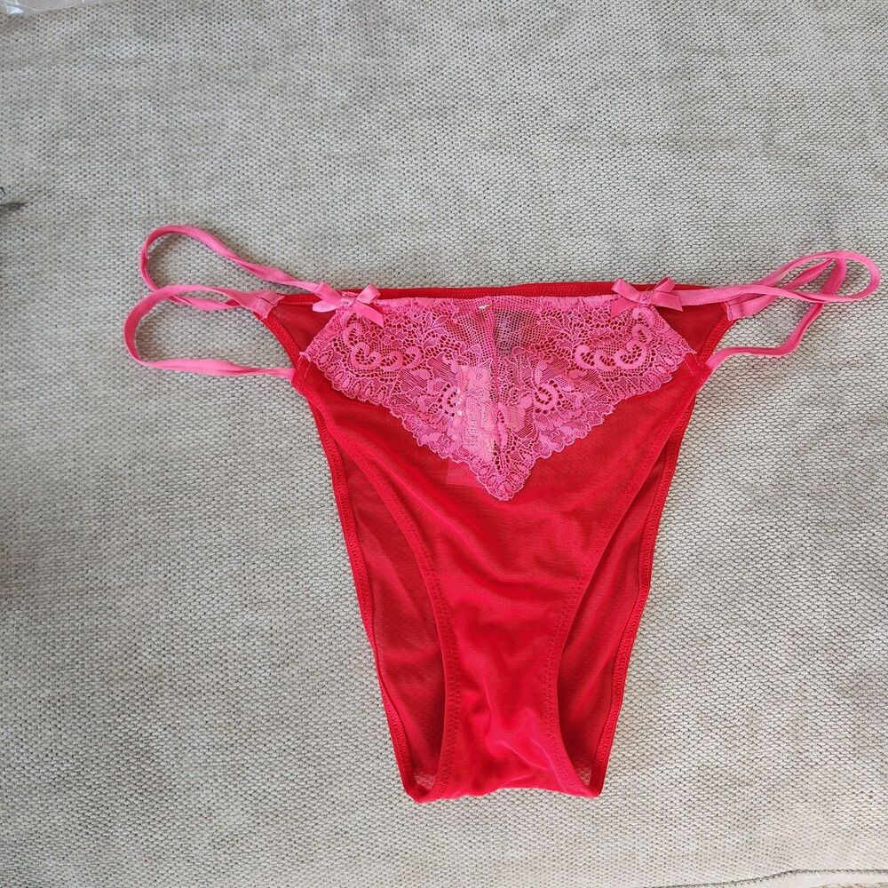Adore Me XL Dark Pink Liv Brazilian Panty Bottom Brief NWT